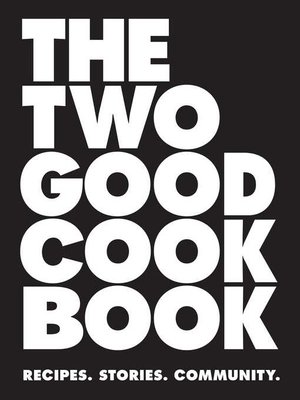 cover image of The Two Good Cook Book